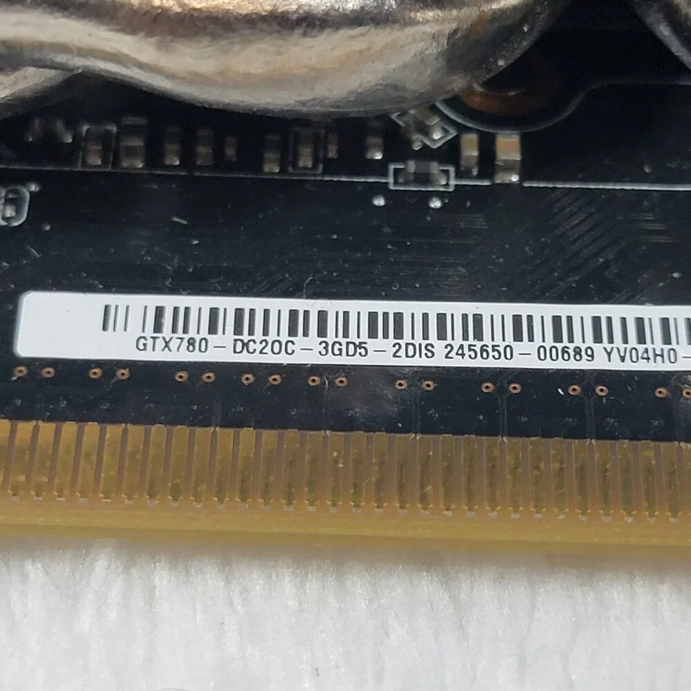 ASUS GeForce GTX 780 DirectCU II 3GB GDDR5 GPU — Tested & Working